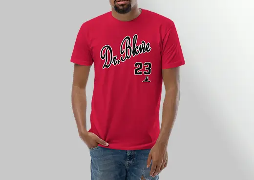 BKWE mens fitted tshirt